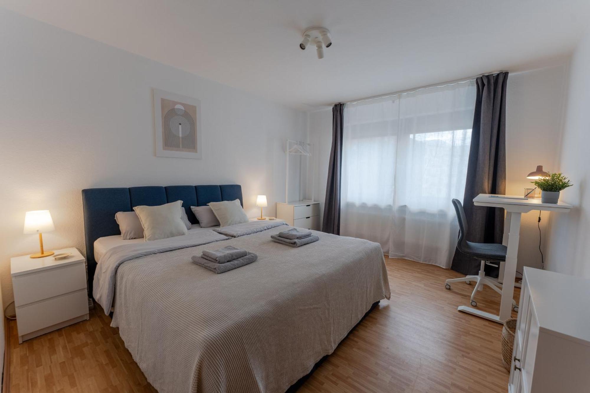 Stadtkern - Kingsize - 24H Check In - Arbeitsplatz - Nespresso - Vollausgestattet Essen Luaran gambar