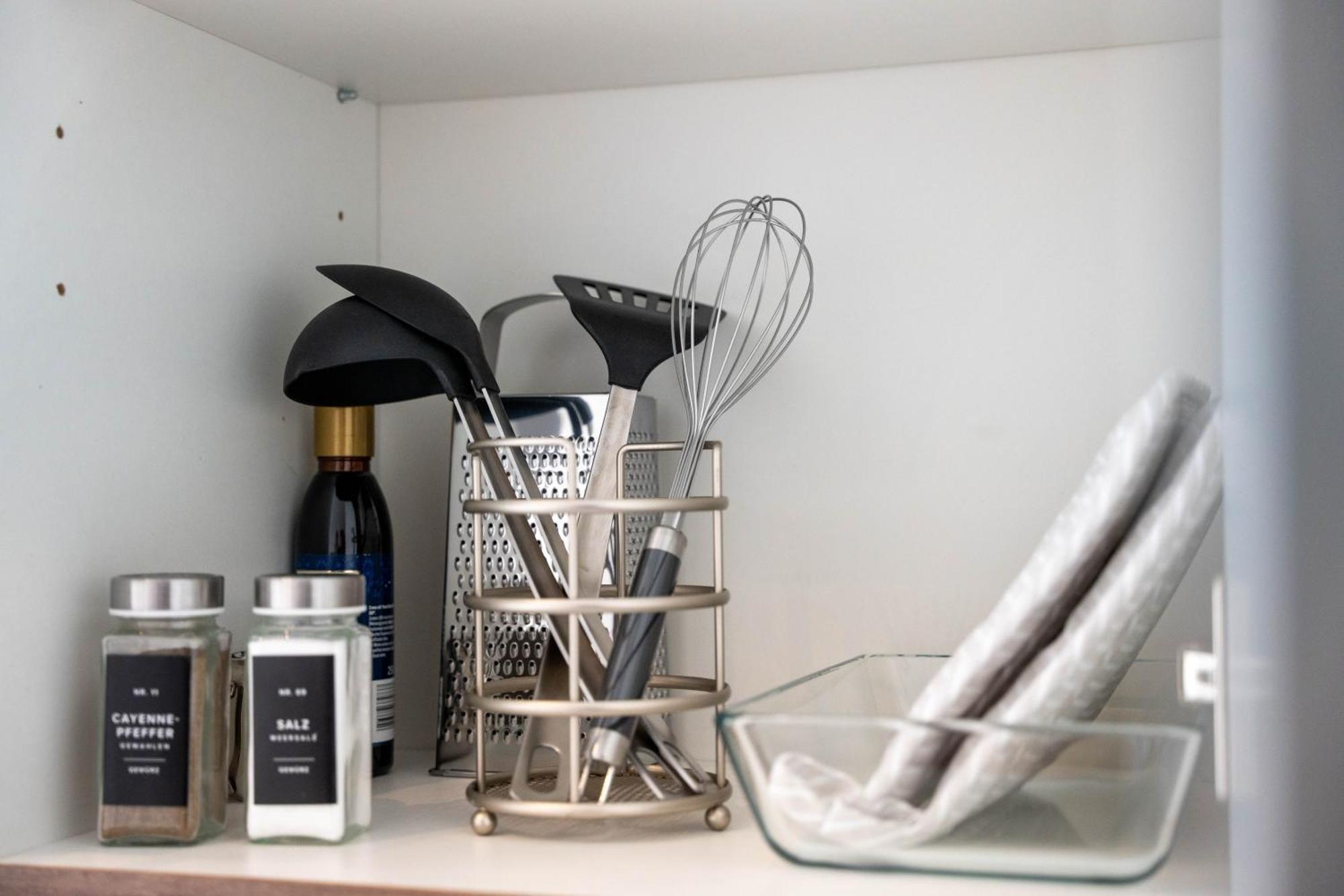 Stadtkern - Kingsize - 24H Check In - Arbeitsplatz - Nespresso - Vollausgestattet Essen Luaran gambar